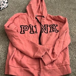 XL Victoria secret pink zip up jacket